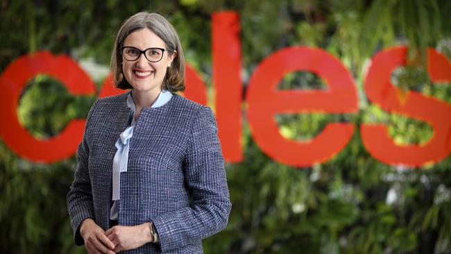 Coles CEO Leah Weckert. Picture: Supplied