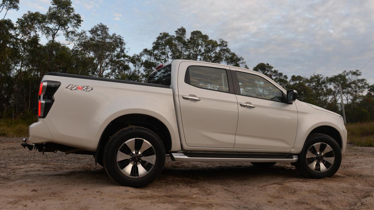 The Isuzu D-Max LS-U starts from about $68,000 drive-away.