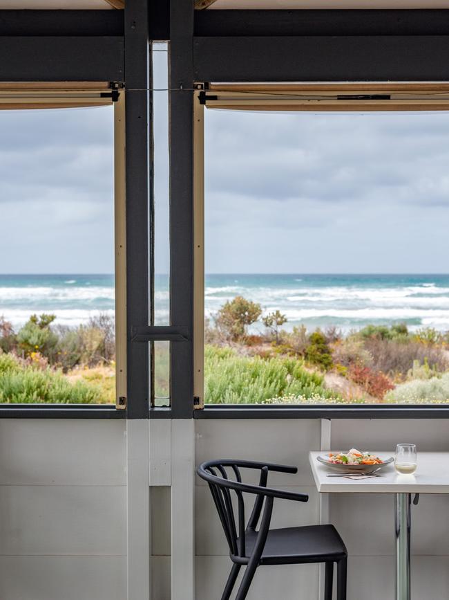 The view from Kuti Shack, Goolwa.