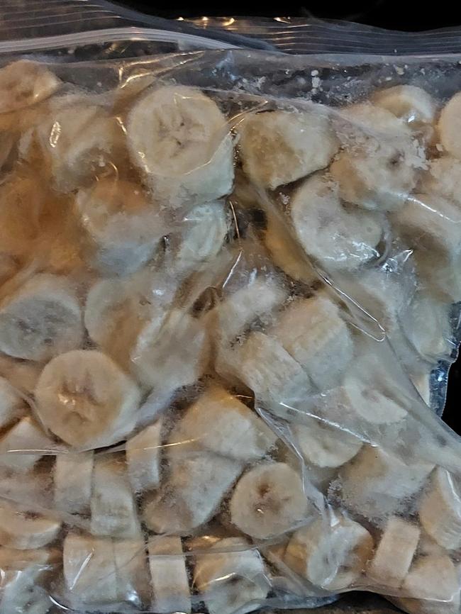 Pre-sliced frozen bananas? It's almost too much to handle. Picture: Facebook