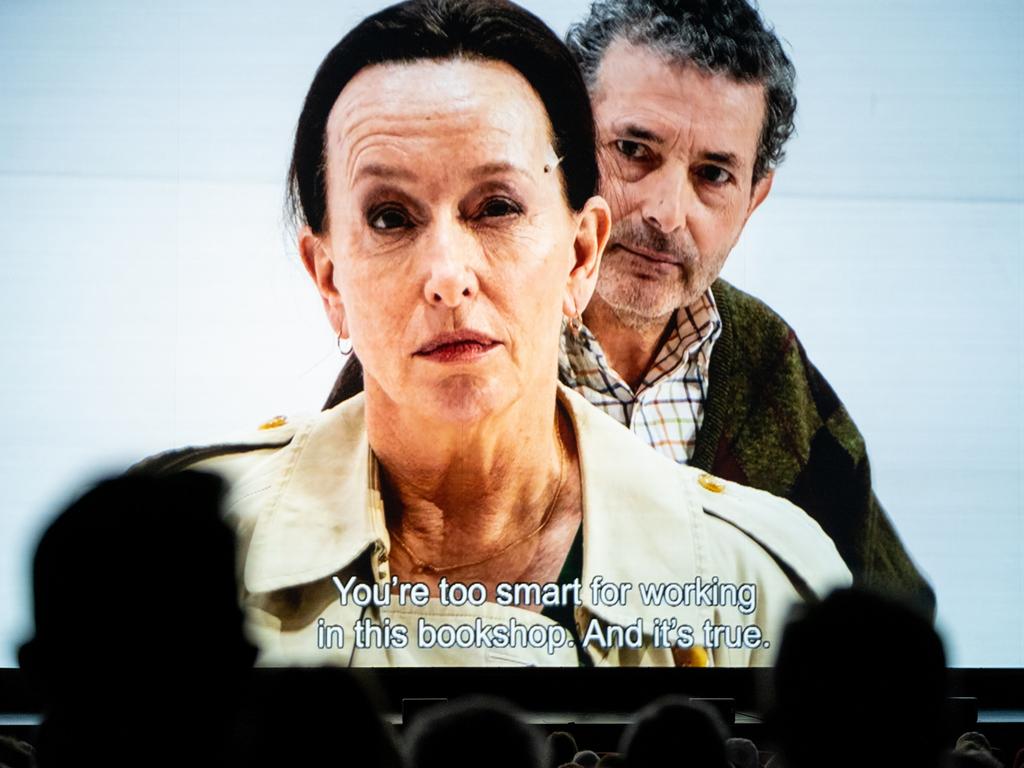 Marieke Heebink and Alexander Elmecky in the Medea live stream at Her Majesty's Theatre. Picture: Andrew Beveridge