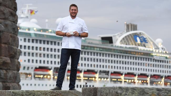 Chef Curtis Stone landed in Australia to officially unveil his “Share’ restaurants on Princess Cruises in Sydney