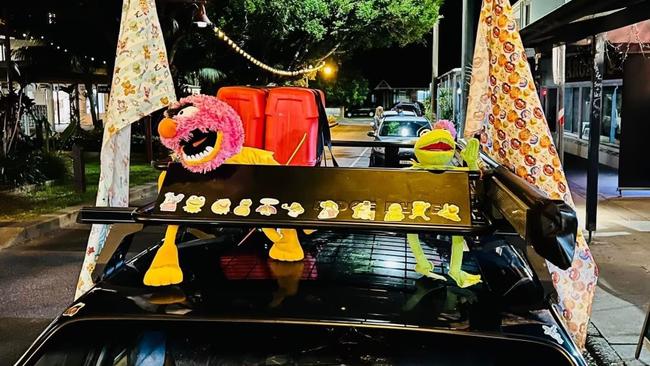 The Muppets car for the Shitbox Rally. Supplied.