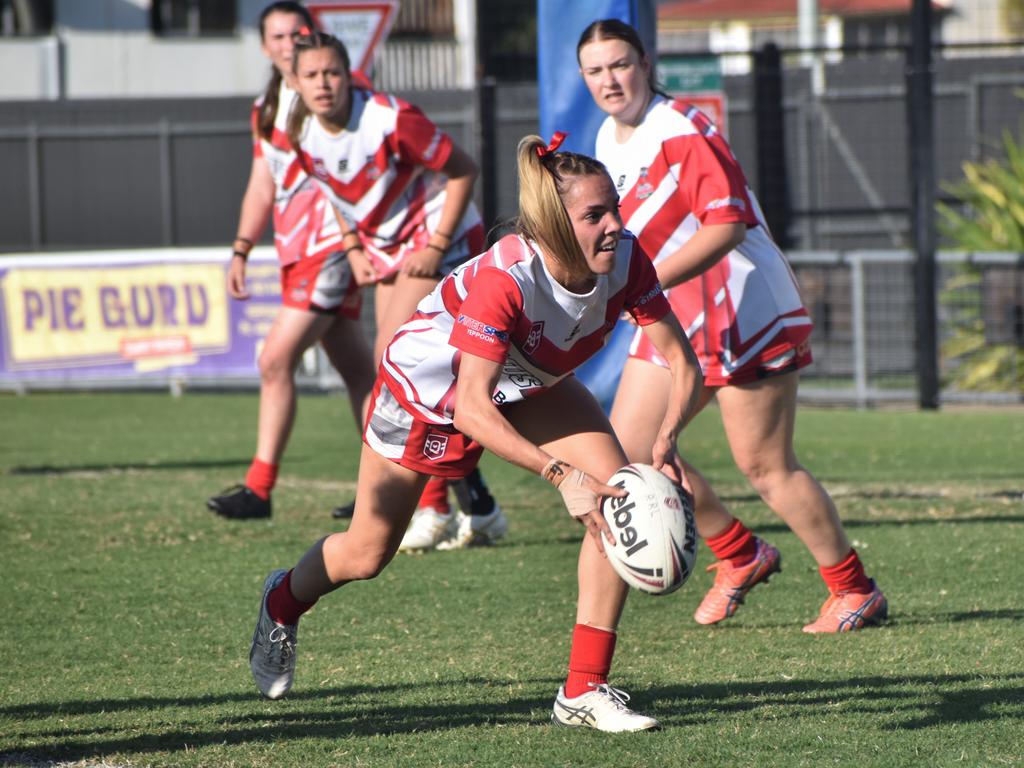 Rockhampton Rugby League open womenâ&#128;&#153;s semi-final, Wallabys versus Emu Park, Browne Park, July 22, 2023.