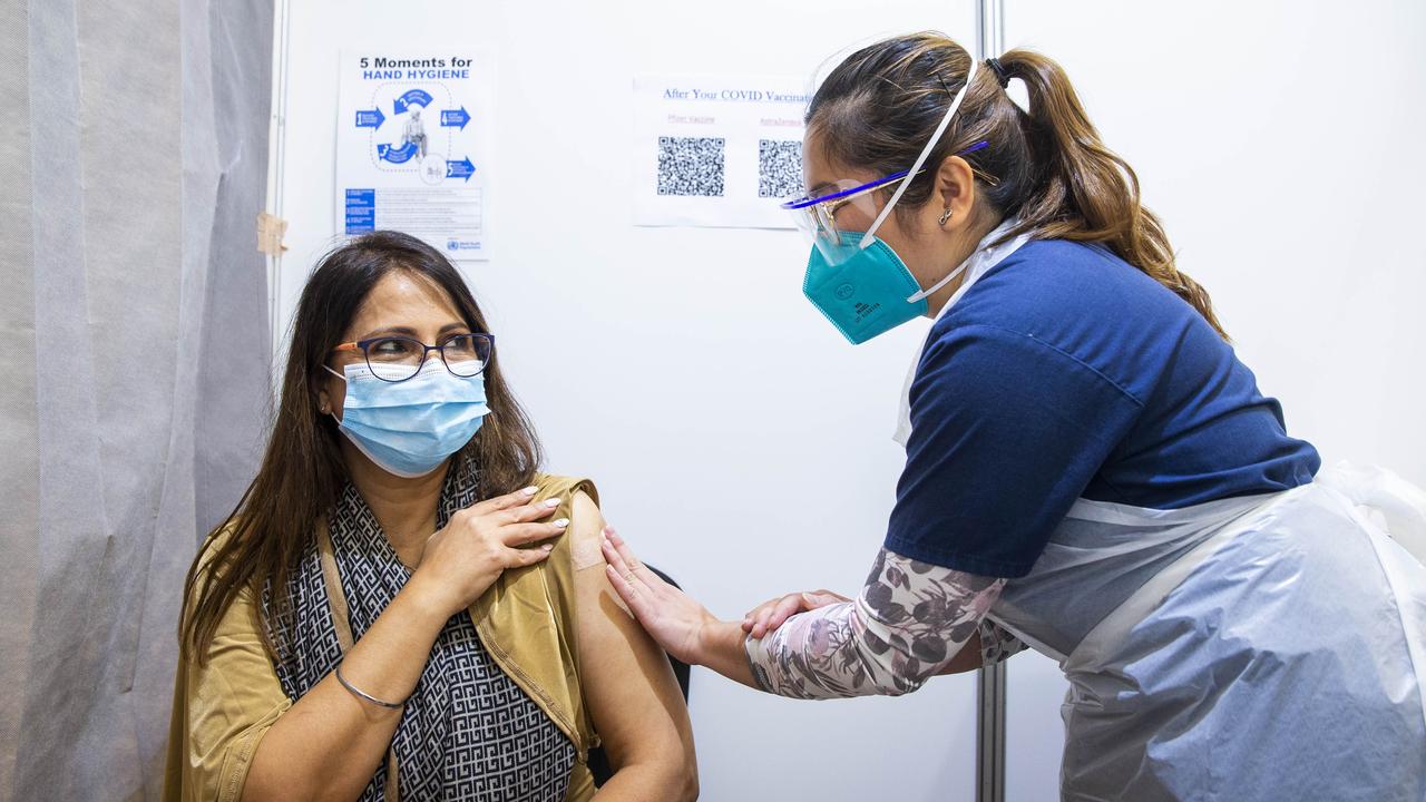 Authorities should take into consideration someone’s vaccination status when assessing risks. Picture: Aaron Francis/The Australian