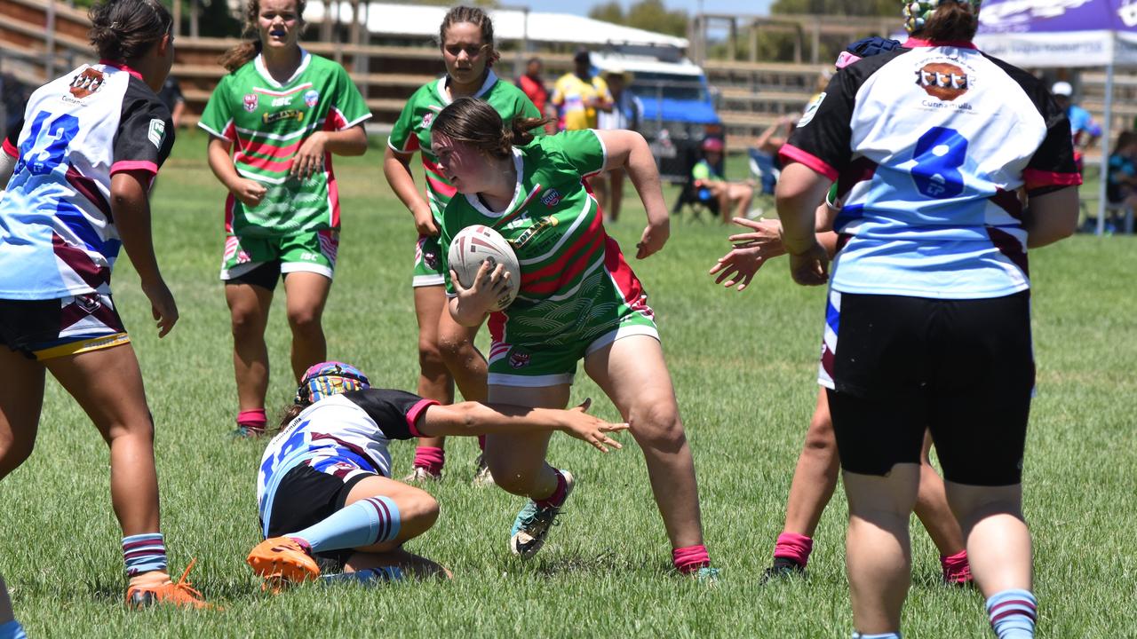 Western Ringers v Gatton/Valleys U17 girls. Adrian Vowles Cup 2020.