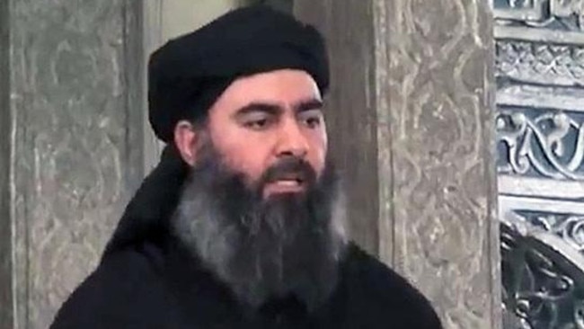 ISIS leader Abu Bakr al-Baghdadi.