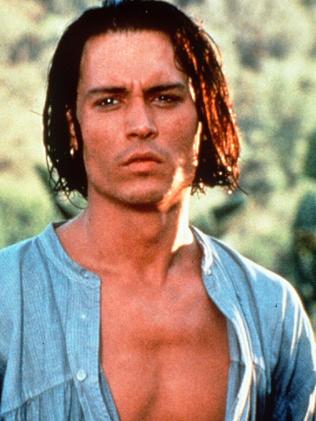 Johnny Depp in 1994 film Don Juan DeMarco. Picture: Supplied