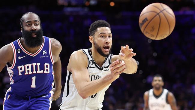 Simmons was traded for Harden last year (Tim Nwachukwu/Getty Images/AFP)