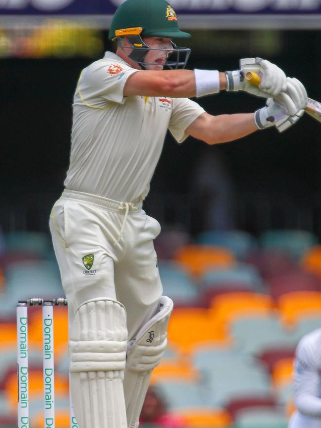 Warne likes the attacking Harris at first drop. Picture: AFP