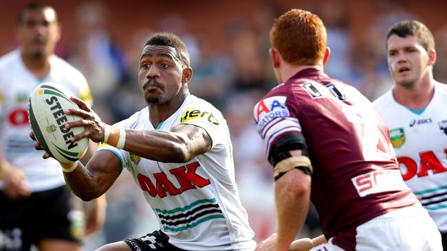 James Segeyaro says he is yet to score a 10 from his coach Ivan Cleary. Picture Gregg Porteous