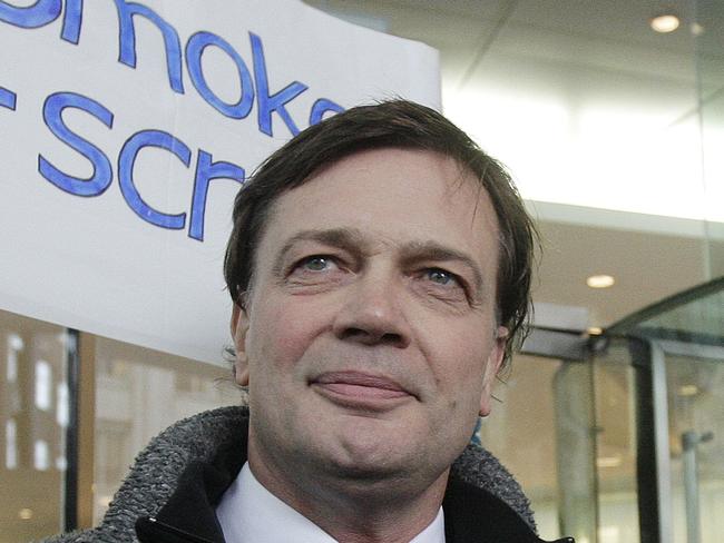 British doctor Andrew Wakefield in 2010. Picture: AFP