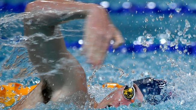 Action from the GPS swimming championships. Thursday March 10, 2022. Picture, John Gass