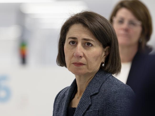 NSW Premier Gladys Berejiklian said students should not be allowed to take knives to schooL under any circumstances. Picture: NCA NewsWire / Nikki Short