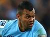 SYDNEY, AUSTRALIA - AUGUST 02: Kurtley Beale of the Waratahs runs the ball during the Super Rugby Grand Final match between the Waratahs and the Crusaders at ANZ Stadium on August 2, 2014 in Sydney, Australia. (Photo by Mark Nolan/Getty Images)