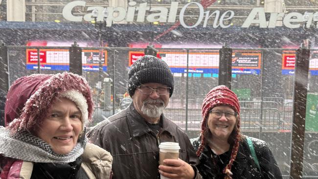 So close to the Capital One Arena and yet so far. Picture: Benedict Brook.