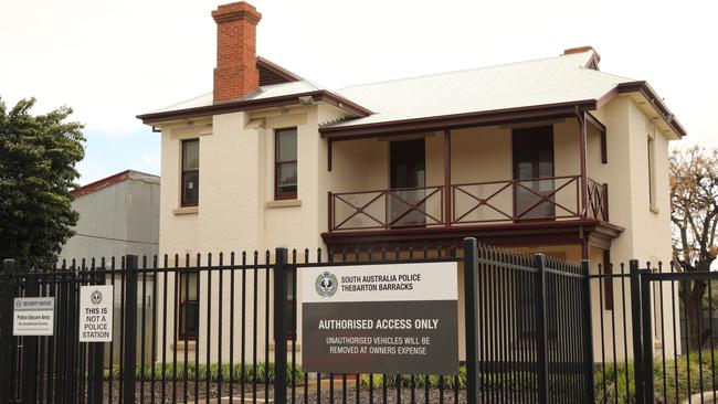 The police barracks will have to be demolished to make way for the new Women's and Children's Hospital. Picture: Dean Martin