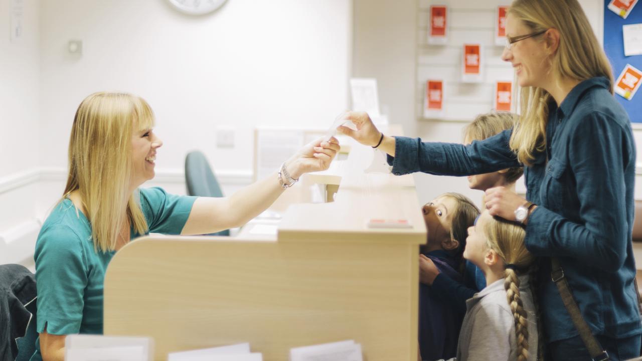 AI could end the need for medical receptionists. Picture: iStock