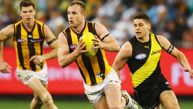 Tom Mitchell is the hot favourite to win this year’s Brownlow. Picture Getty Images