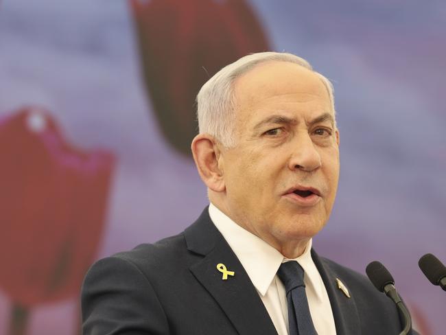 Israeli Prime Minister Benjamin Netanyahu. Picture: AP