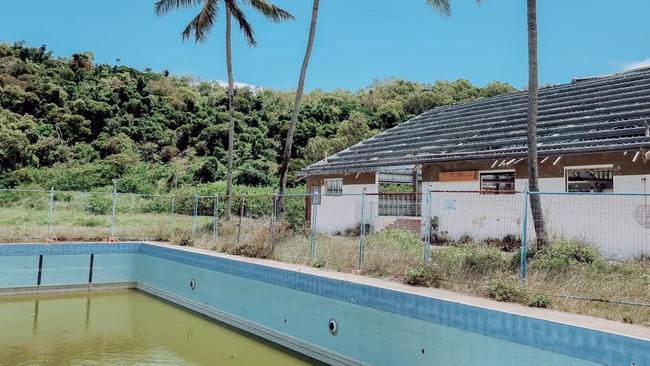 The resort on South Molle Island in the Whitsundays is in a dilapidated state. Picture: Allards Across Oz