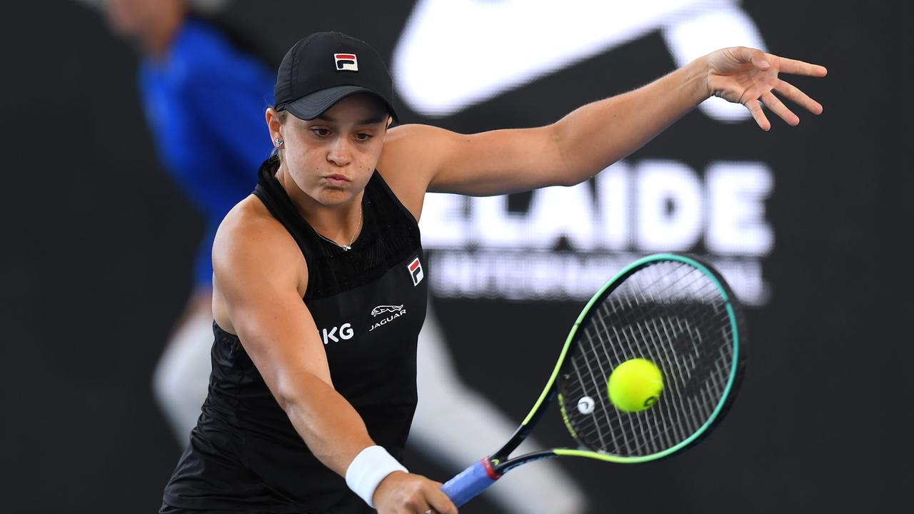 Ash Barty has qualified for a singles final for the fifth-straight year in Australia. Picture: Getty Images