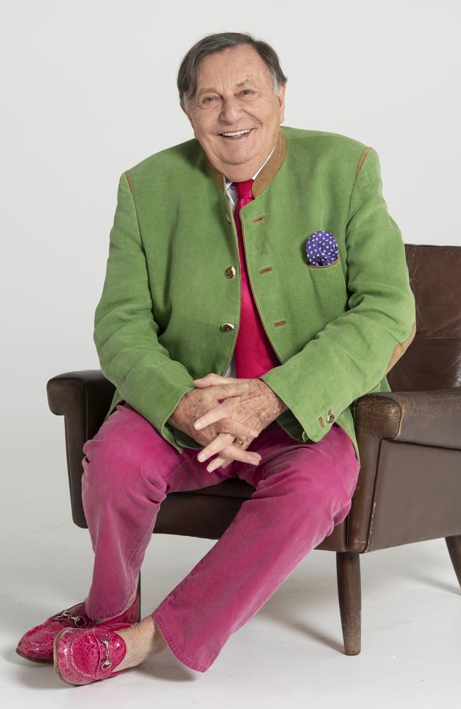 Barry Humphries felt unwelcome in Melbourne following MICF backlash, according to his friend David Walliams. Picture: Getty Images