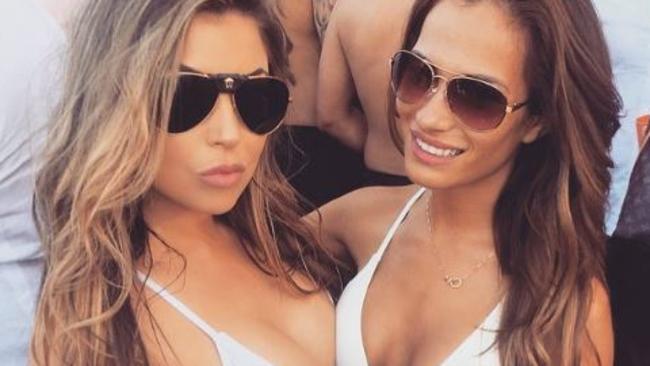 Abigail Clarke is (left) one of Floyd's love interests.
