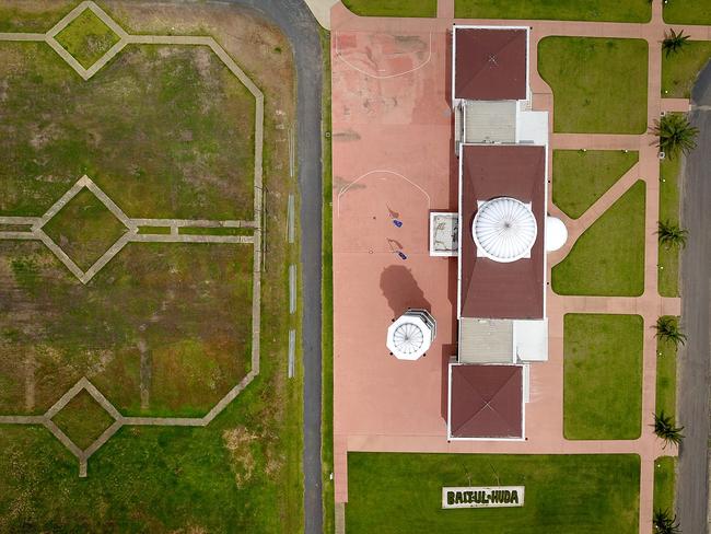 The Masjid Baitul Huda mosque in Marsden Park that preaches Love for All - Hatred for None. Picture: Toby Zerna