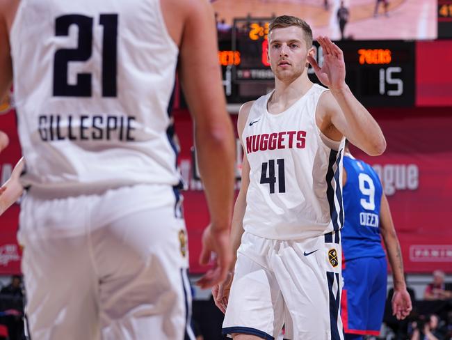 Aussie Jack White has received a close-up look at what makes the Denver Nuggets tick this season. Photo: Bart Young/NBAE via Getty Images.