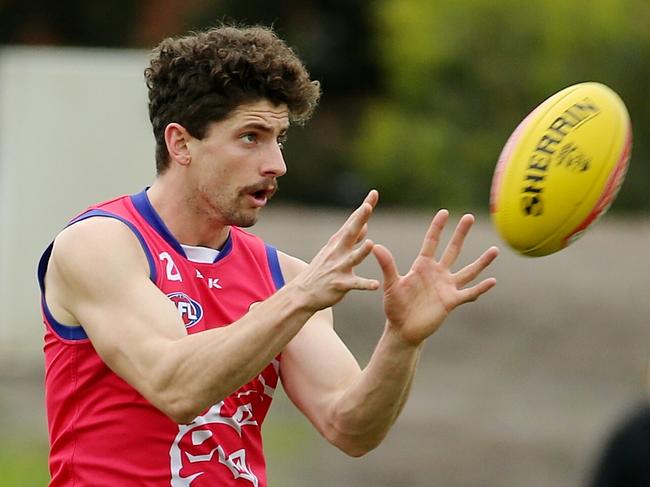 Western Bulldogs training at Whitten Oval this morning, Tom Liberatore at training. 15th September 2016. Picture: Colleen Petch