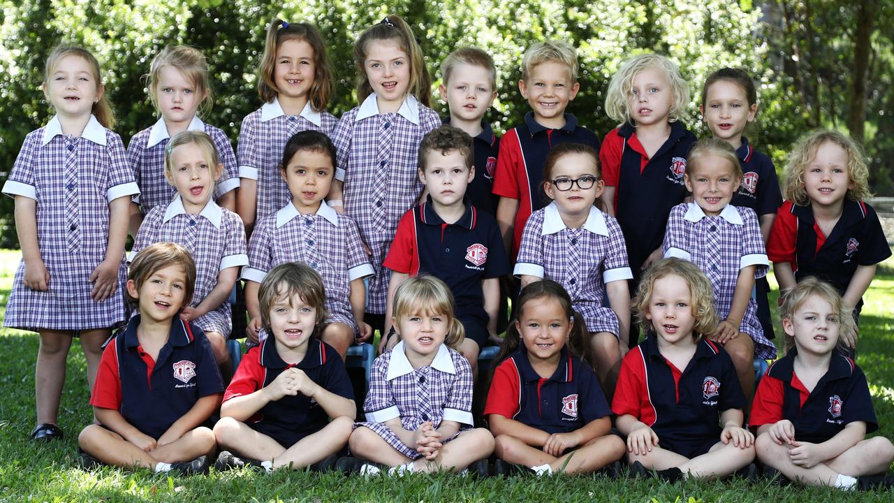 Currumbin Valley State School. Bottom row L-R: Ishai Angel, Remy McEwen, Heidi Ungerer, Jade Whiteman, Joel (Jojo) Bowen, Pippa Matthews. Middle row L-R: Lacey Roberts, Ginger Faen, Channing Youd, Riley Alexander, Vivianne Logan, Sebastian (Sebi) Bowen. Back row L-R: Paige Wallis, Violet Rollings, Milla Mackenzie, Alice Binney, Jaxon Richardson, Zaiden Augsten, Jack Latta, Jade Harvey. Photograph: Jason O'Brien.