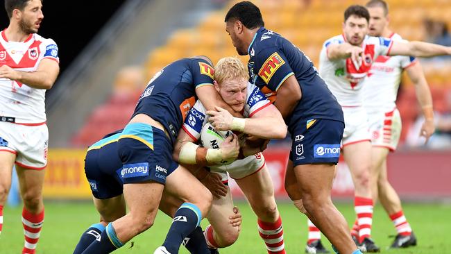 James Graham may have played his last game for the Dragons. Picture: Getty Images.