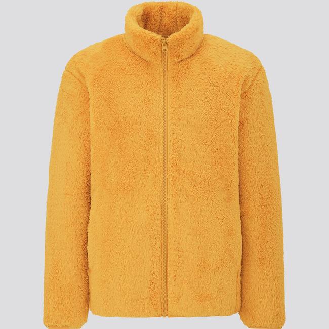 UNIQLO’s fluffy yarn fleece full-zip jacket was made from yarn created from recycled plastic bottles. $29.90