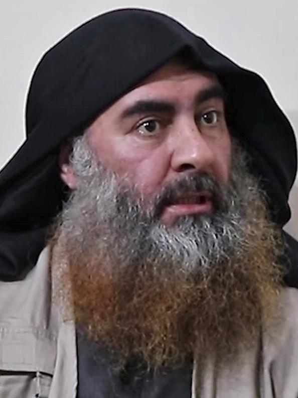 al-Baghdadi was killed killed himself while being chased by US forces. Picture: AFP