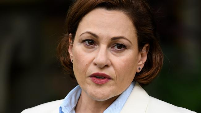 A letter to the Queensland Council of Unions from Treasurer Jackie Trad and Education Minister Grace Grace says the pay freeze will be enforced from July 1. Picture: Dan Peled/AAP