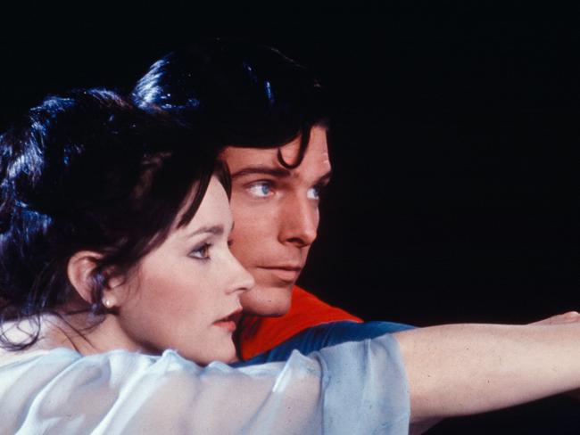 Stand out performers in iconic roles ... Margot Kidder and Christopher Reeve in Superman (1978).
