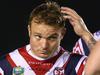 SYDNEY, AUSTRALIA - JUNE 07: Jake Friend of the Roosters looks dejected after defeat during the round 13 NRL match between the Sharks and the Roosters at Remondis Stadium on June 7, 2015 in Sydney, Australia. (Photo by Mark Kolbe/Getty Images)