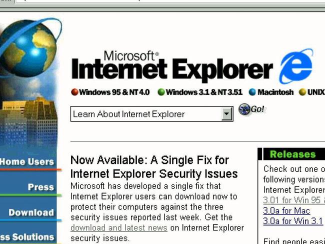 Not even Microsoft wants its web browser