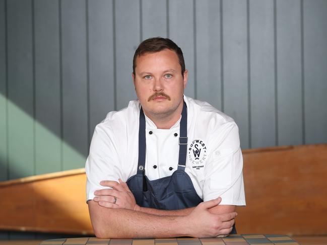 Head chef Alex McIntosh from Sou'West Brewery at Torquay. Picture: Alan Barber