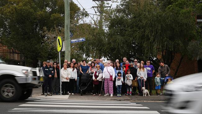 Residents way back in 2017 have been calling for more safety measures on Frederick St, where this picture was taken five years ago.