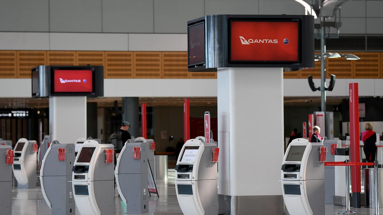 Qantas is chasing Asian travel routes while Webjet says the leisure sector ‘will come out of the gates strongly’ when border restrictions ease. Picture: AAP/Bianca De Marchi