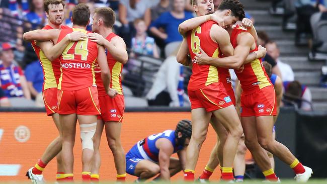 Believe it or not, Gold Coast defeated the Bulldogs this season.