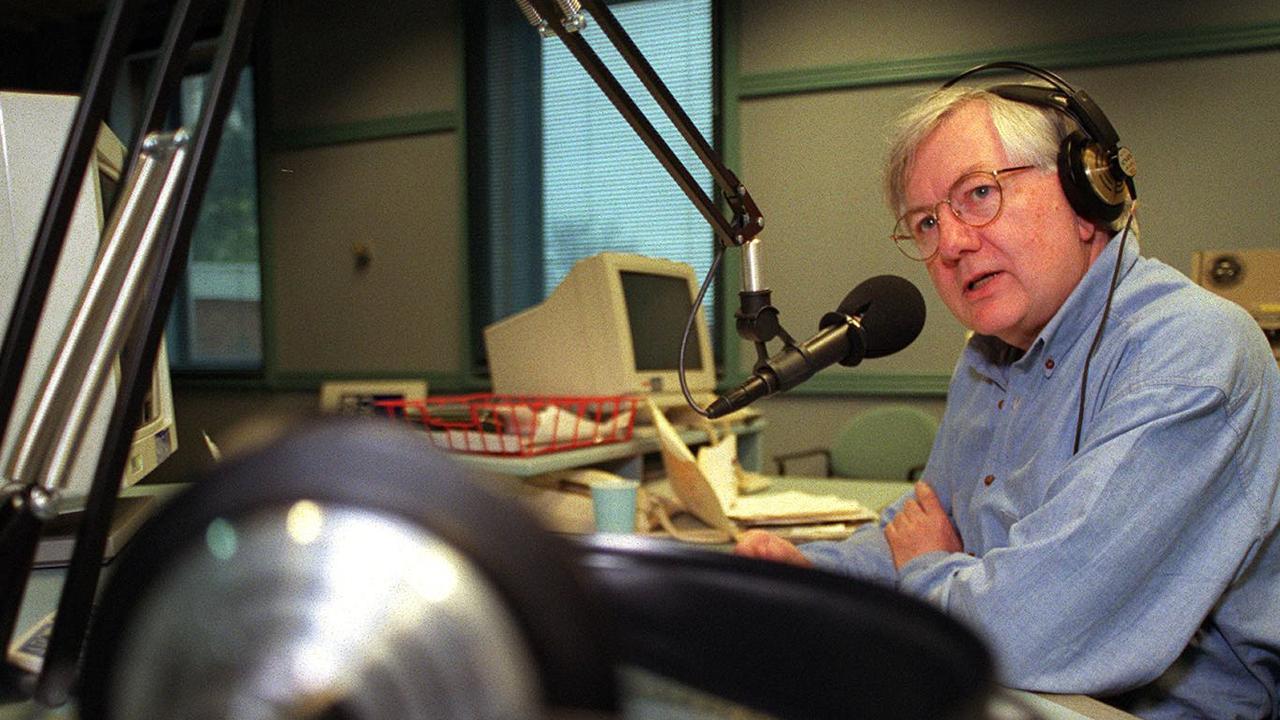 Philip Satchell at ABC Adelaide. Picture: Mike Burton