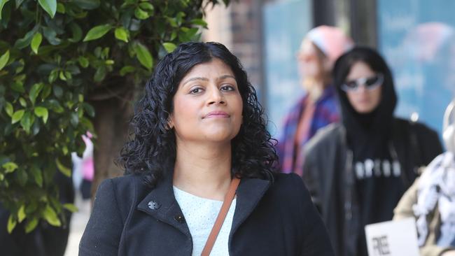 Former Victorian Greens leader Samantha Ratnam moved 11 motions critical of Israel and supportive of Palestine in the past year. Picture: David Crosling / NewsWire