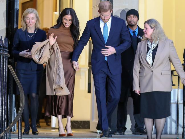 The Duke and Duchess of Sussex could command similar fees to the Obamas on the speaking circuit. Picture: MATRIX