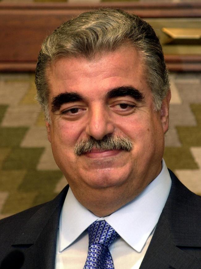 Rafik Hariri.