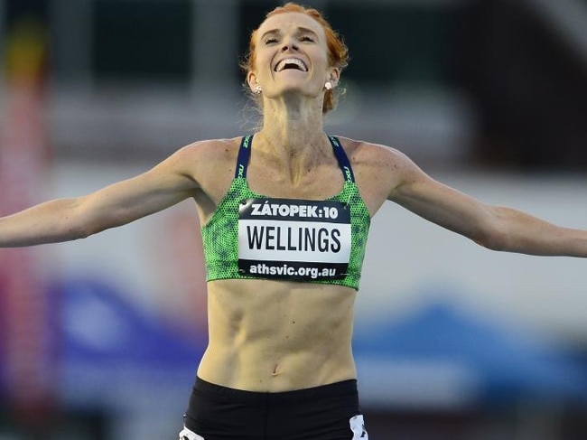 Wellings is an Olympic long distance runner.