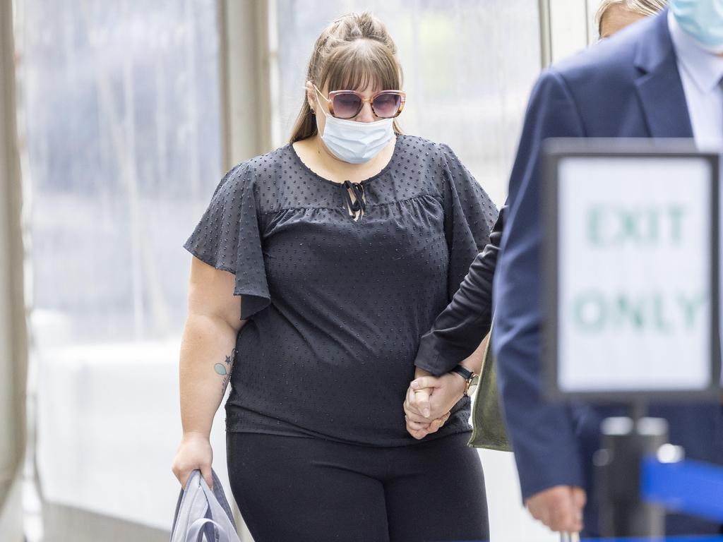 Kaija Millar pleaded guilty to leaving her 14-month-old son alone in a hot car without air-conditioning while she played pokies. Picture: NCA NewsWire / Wayne Taylor