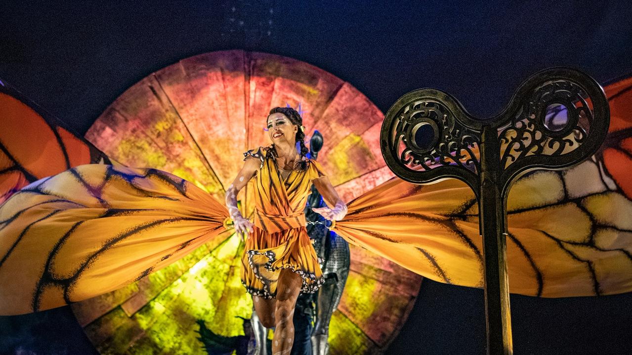 Australia’s Helena Merten is one of the lead artist’s in LUZIA, Cirque du Soleil., Pictures: Supplied